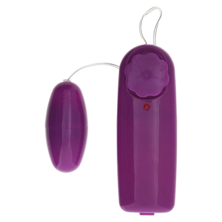 Wibrator - Super Sex Bomb Purple, wodoodporny, regulowany, ABS, 15,5 cm długości