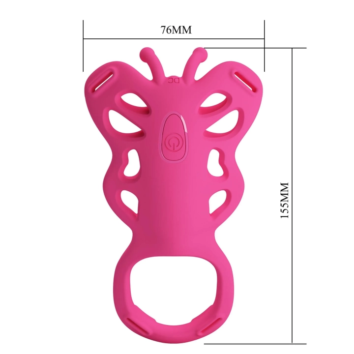 Stymulator łechtaczki Pretty Love Aethon, silikonowy, 10 trybów wibracji, wodoodporny