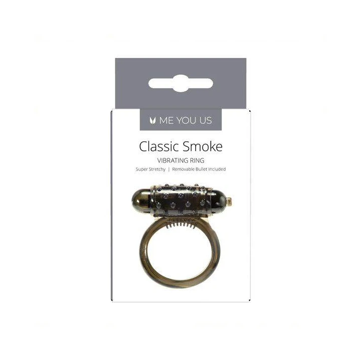 Pierścień Wibracyjny Me You Us Classic - Wibracje, Dymny Kolor, Niezapomniane Doznania