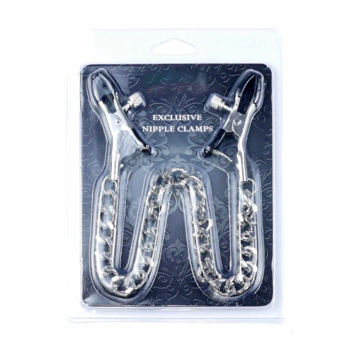 Zaciski na sutki - Stymulator No.9 - Regulacja siły, metalowe, miękka guma