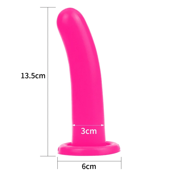 Dildo Silicone Holy Dong - obwód 3,9 cala, długość 5,5 cala, elastyczny kształt
