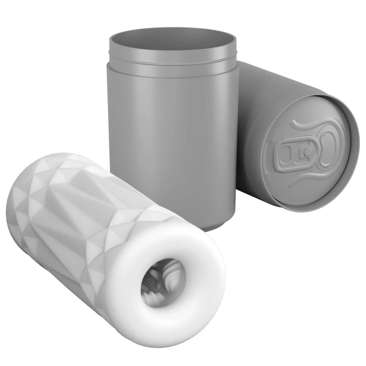 Masturbator PRETTY LOVE, TPR/ABS, żebrowany kanał, super miękki materiał