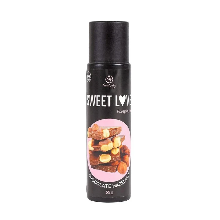 Żel do ciała Czekoladowo-Orzechowy Secret Play Sweet Love 60 ml 100% jadalny
