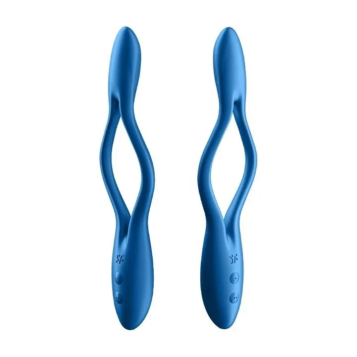 Wibrator wielofunkcyjny Satisfyer Elastic Game, silikonowy, 2 silniki, wodoodporny