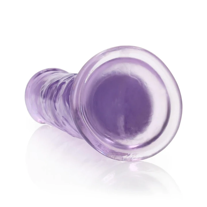 Dildo REALROCK CRYSTAL CLEAR - 9.1'' penet., przyssawka, wodoodporny, bez ftalanów