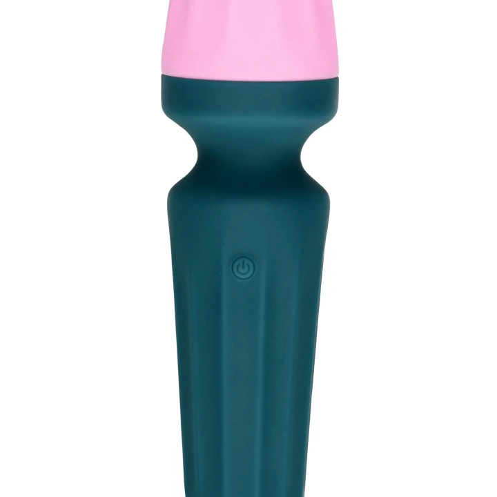 Wibrator Mini Wand Loveline, ABS/Silikon, Wibrujący, Ergonomiczny
