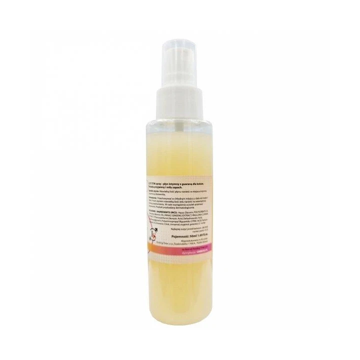 Sprej stymulujący pochwę LoveStim, podwójne działanie, 100ml, oznaczenie oryginalności
