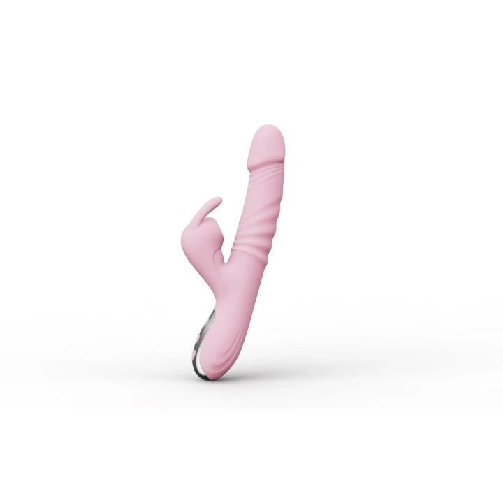 Wibrator króliczek Sunny, silikonowy, 20 trybów wibracji, 3 funkcje ruchu posuwistego