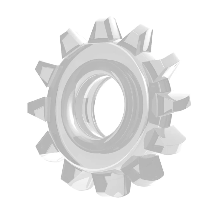 Pierścień erekcyjny POWER PLUS, TPE, średnica 0,8-1,6 cm, miękki i rozciągliwy