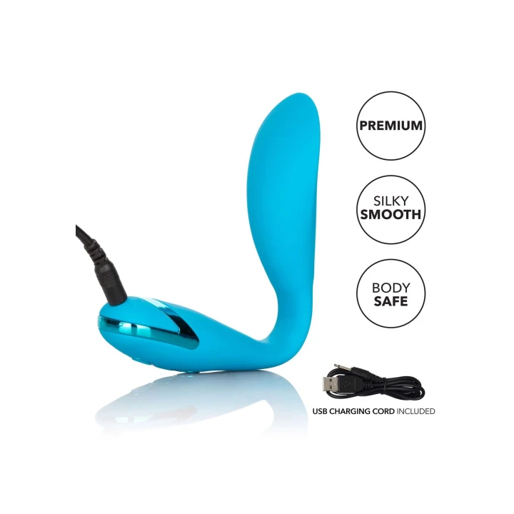 Wibrator mini, California Dreaming, silikon, wodoodporny, 10 funkcji wibracji