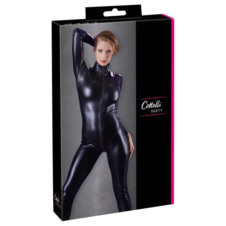 Kombinezon z Długim Rękawem COTTELLI LINGERIE - Błyszczący, Elastyczny, Stylowy