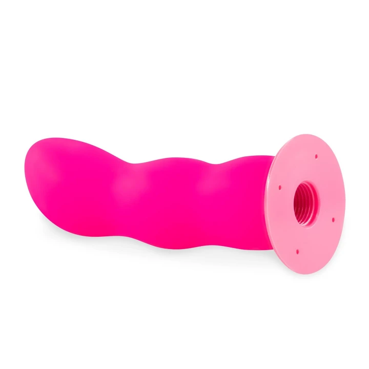 Dildo CRUSHIOUS Snapper – silikonowy, 12,5 cm długości, uniwersalny harness
