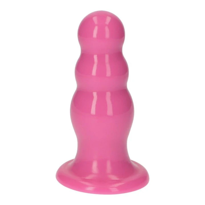 Korek analny Olmo Pink, 6 cm średnicy, długość 15 cm, z przyssawką, bez ftalanów