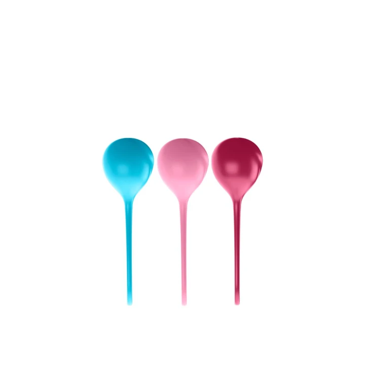 Kulki Kegel Satisfyer CO3 - Zestaw 3 szt. (60g, 82g, 104g) do ćwiczeń mięśni miednicy