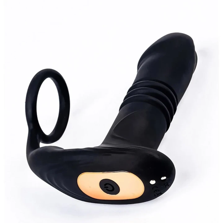 Masażer prostaty Hades - silikonowy, 10 trybów wibracji, 10 trybów ruchu posuwistego