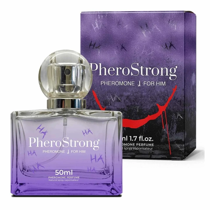 Pheromone Spray J for Him 50ml - PheroStrong, Irys, Ambra, Jałowiec Wirginijski