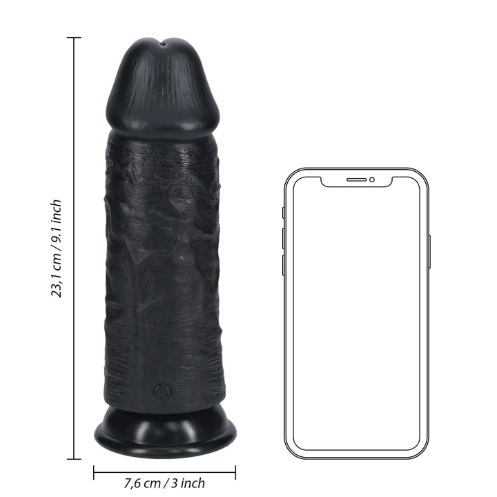 Dildo RealRock, PVC, 9