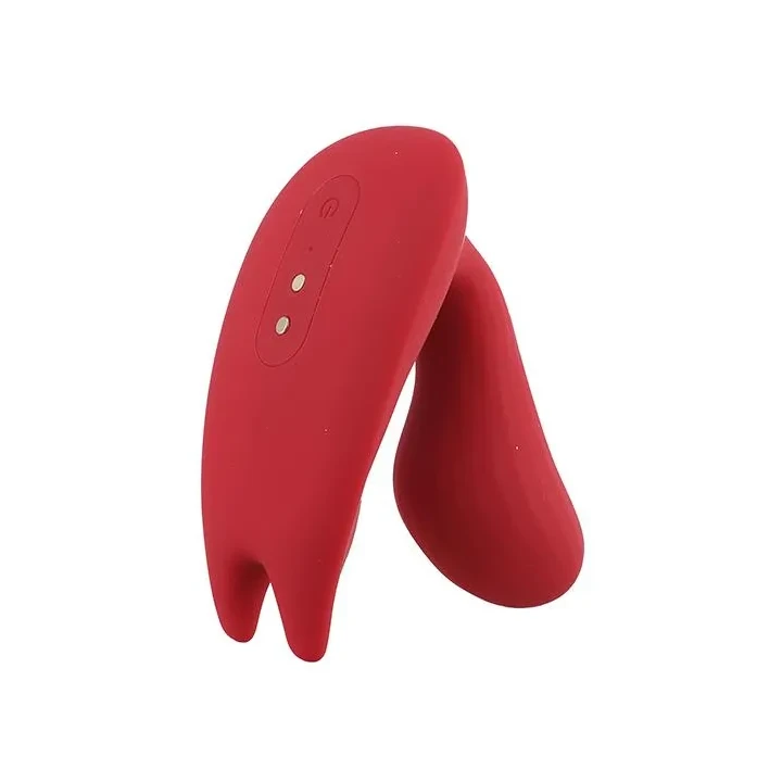 Wibrator podwójny Magic Umi - sterowanie aplikacją, wodoodporny, 10 prędkości