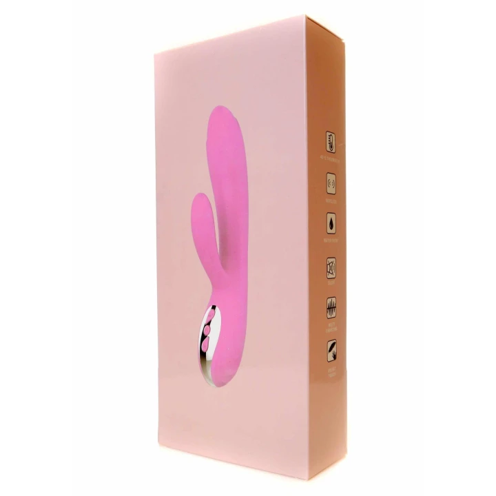 Wibrator króliczek Wibrator-Joker, silikonowy, 10 funkcji wibracji, podgrzewany