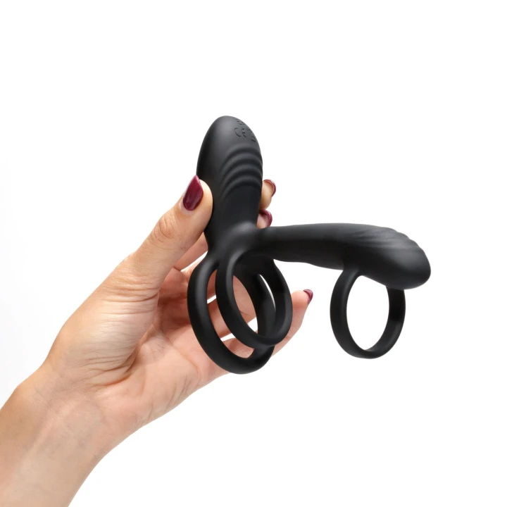 Pierścień wibrujący CRUSHIOUS Tornado, 12cm, 10 trybów wibracji, rotacja