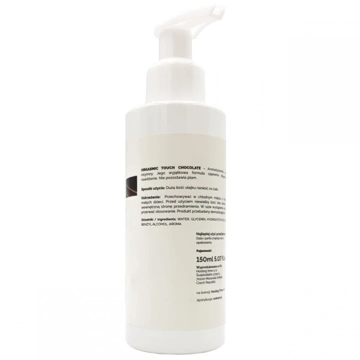 Żel do masażu erotycznego LoveStim - Orgasmic Touch, czekoladowy, 150 ml