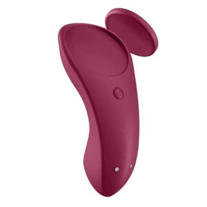 Stymulator łechtaczkowy Satisfyer Sexy Secret, wodoszczelny, z aplikacją, silikonowy