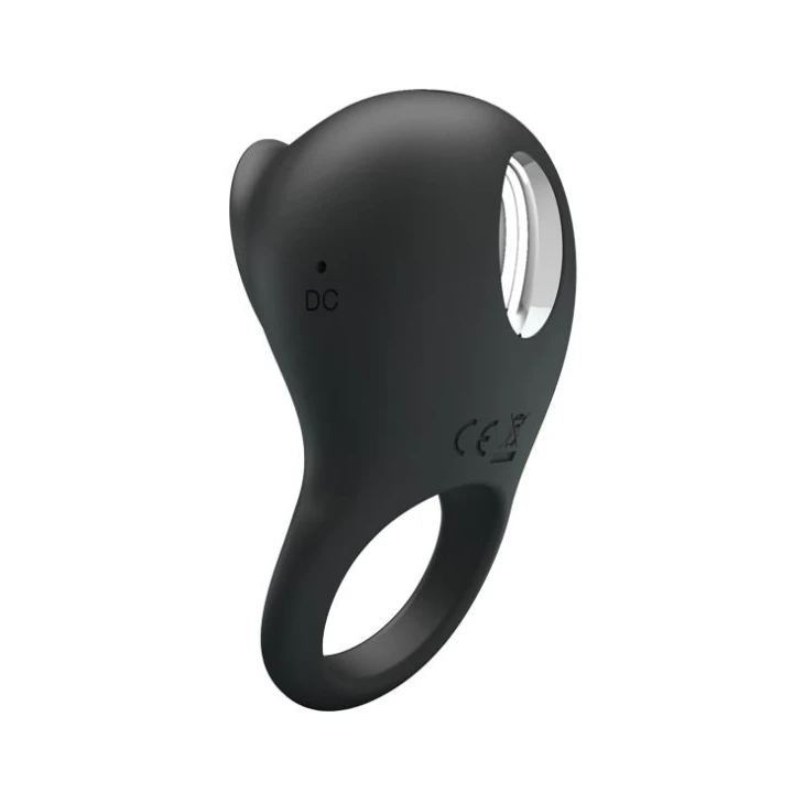 Pierścień erekcyjny PRETTY LOVE - 12 funkcji, silikon, zasilanie USB, wibracje