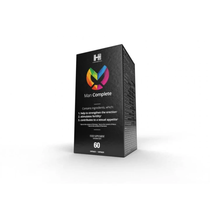 Suplement diety Man Complete - naturalne składniki, wspiera męskość i erekcję
