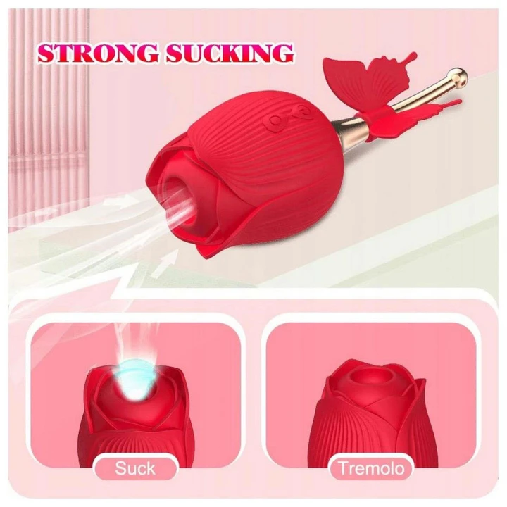 Stymulator łechtaczki Flirting Partner, Silikon, 10 funkcji, USB, Wibracje