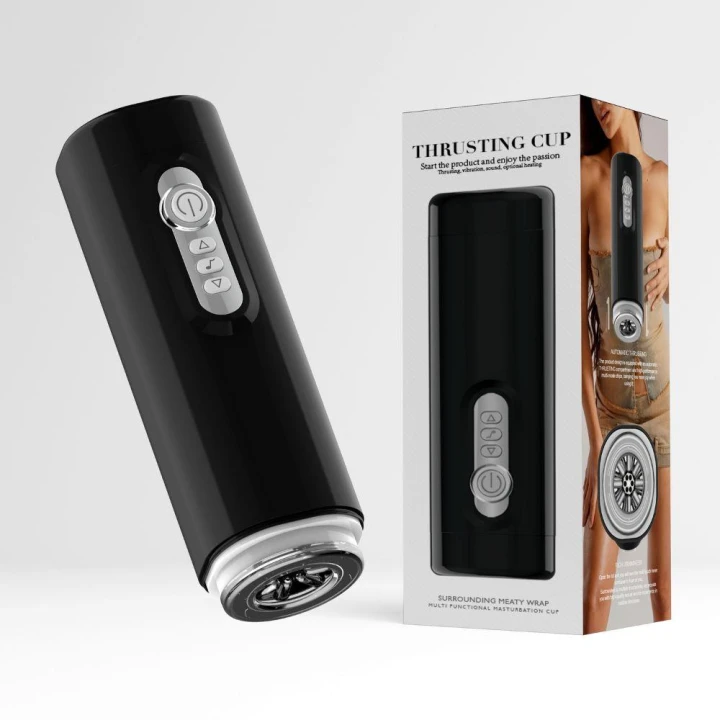 Masturbator - Stealth Cup, TPE, 7 trybów wibracji, ruchy automatyczne