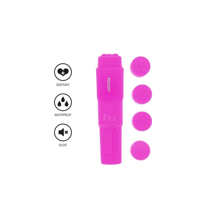 Masażer do ciała Funky Massager, TPE, wodoodporny, długość 9.5 cm