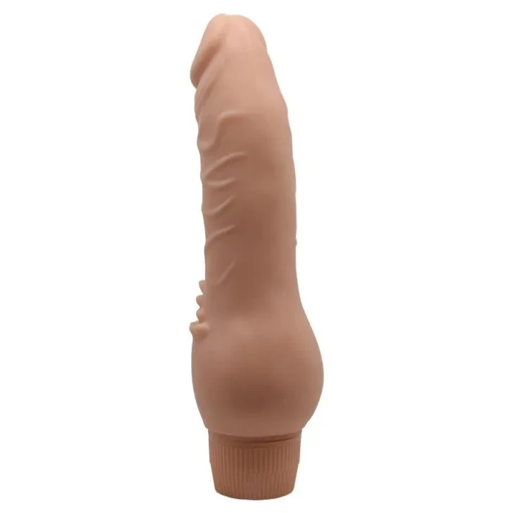 Dildo BAILE - CLARK, 19,5 cm, realistyczny, mięsisty, z silnym żyłkowanym trzonem