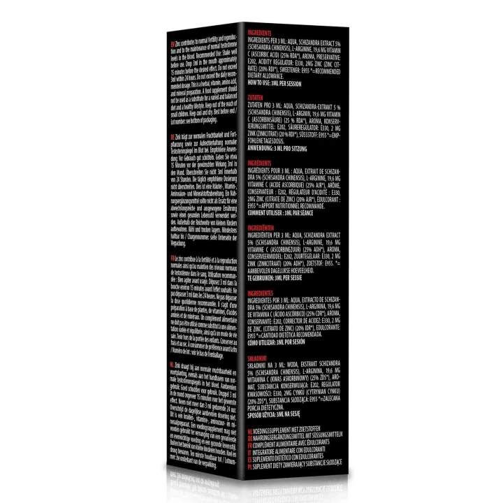 Suplement diety - Spanish Fly - Red Hot - Wspiera poziom testosteronu - 10 ml