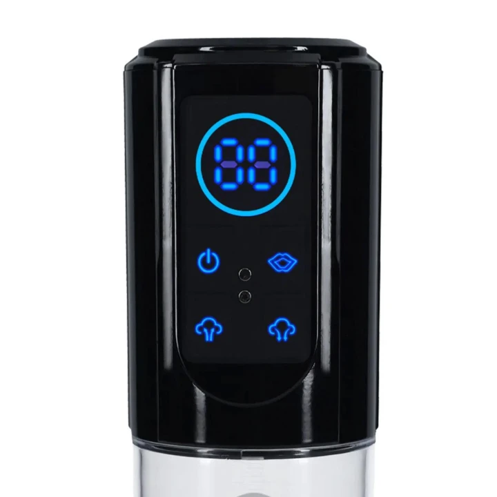 Pompka do penisa MegaLift - wodoodporna, automatyczna, silikonowa, 6,5cm