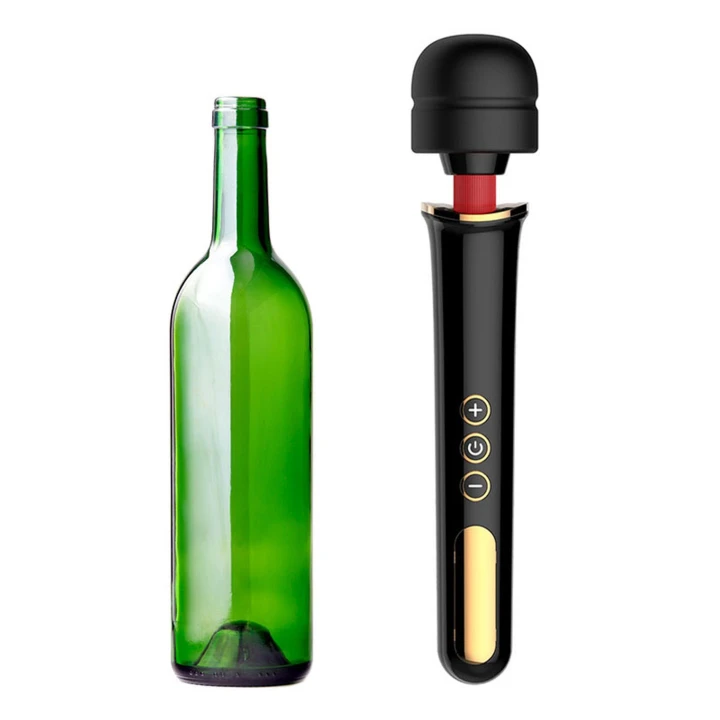 Masażer do ciała - Super Power, 10 funkcji, ergonomiczny uchwyt, silikon/ABS