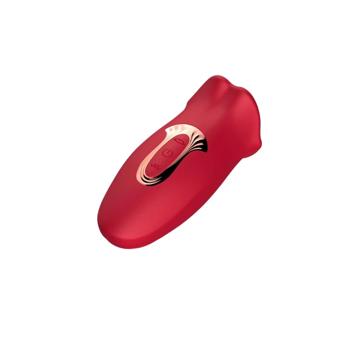 Stymulator oralny, serii Intense, 10 trybów wibracji, wodoodporny, silikonowy