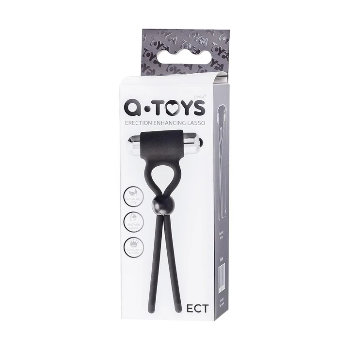 Lasso zaciskowe, A-Toys, regulowane ciśnienie, wibrująca nakładka, 14 cm