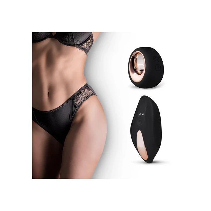 Wibracyjne majtki PantyRebel z bezprzewodowym pilotem, 12 trybów, wodoodporne