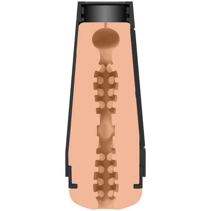 Masturbator ULTRASKYN Main Squeeze Mii Malkovej, TPE, teksturowane wnętrze, regulowana ciasność