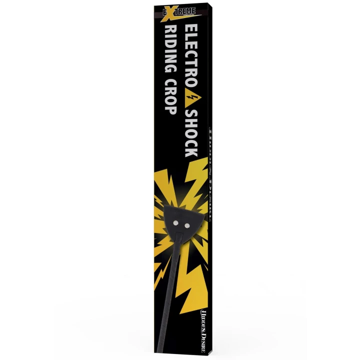 Pejcz elektrostymulujący HIDDEN DESIRE, długość 52 cm, skóra PU, zasilanie USB