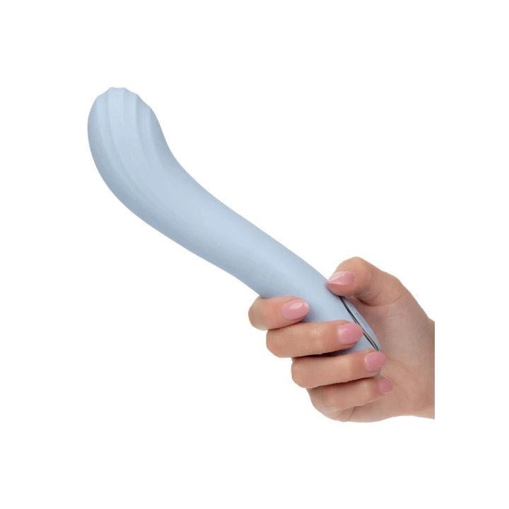 Masażer intymny Azure Collection Contoured G, silikon, 12 funkcji wibracji, wodoodporny IPX7