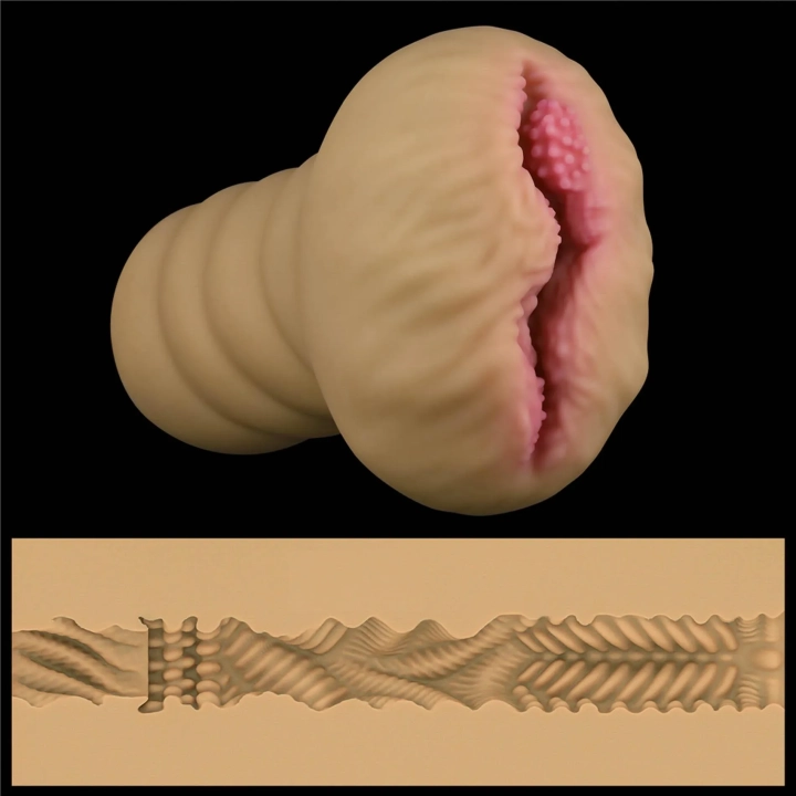 Masturbator TPE Alien's Pie z realistycznym kanałem 9
