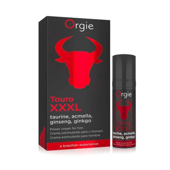 Krem do erekcji Krem-TOURO XXXL - Natychmiastowy efekt, powiększenie, 15 ML