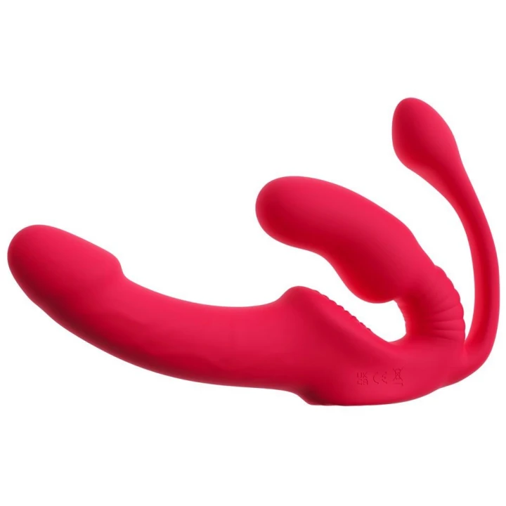 Wibrator bezpasowy You2Toys Triple Teaser — 3 silniki, 10 trybów, USB