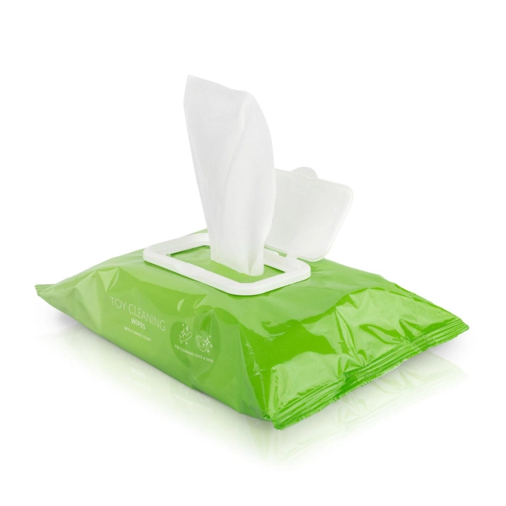 Chusteczki do czyszczenia zabawek EasyGlide – 100 szt., delikatne, bezzapachowe
