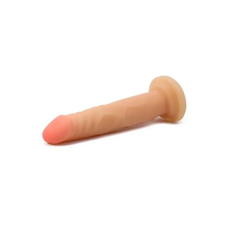 Dildo AU NATUREL Ronnie, TPE, 7.5 cali, przyssawka, realistyczna tekstura
