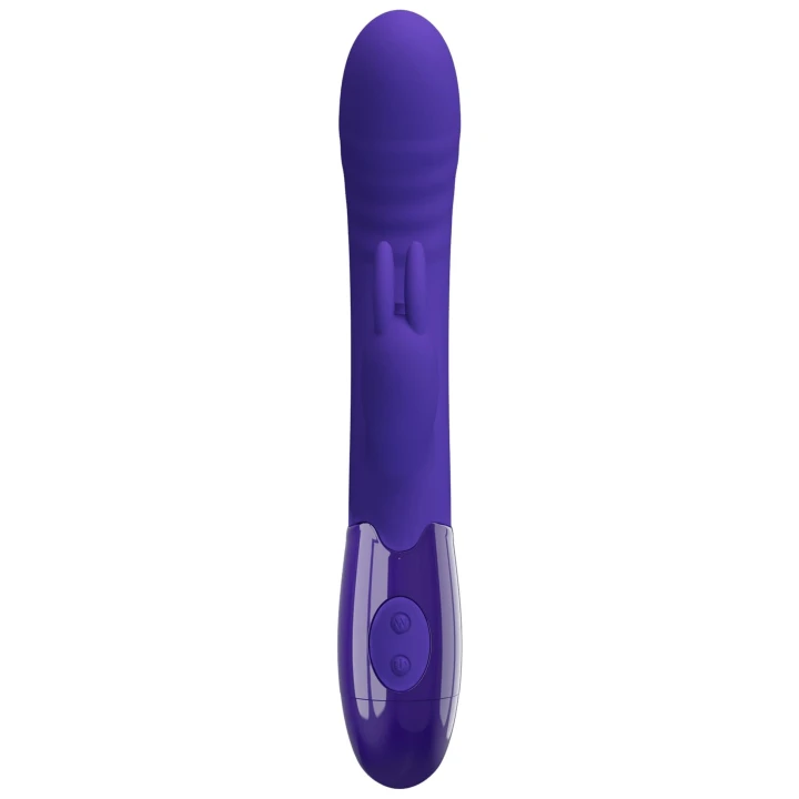 Wibrator silikonowy PRETTY LOVE Cerberus - 30 funkcji wibracji, ergonomiczny kształt