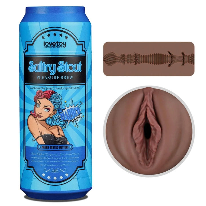 Masturbator TPE Pleasure Brew, 7,5 cm - dyskretne opakowanie, realistyczne doznania