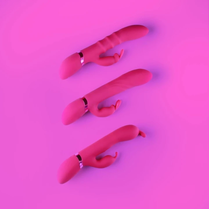 Wibrator punktu G VIVE High Class, silikonowy, 3 silniki, 10 trybów wibracji