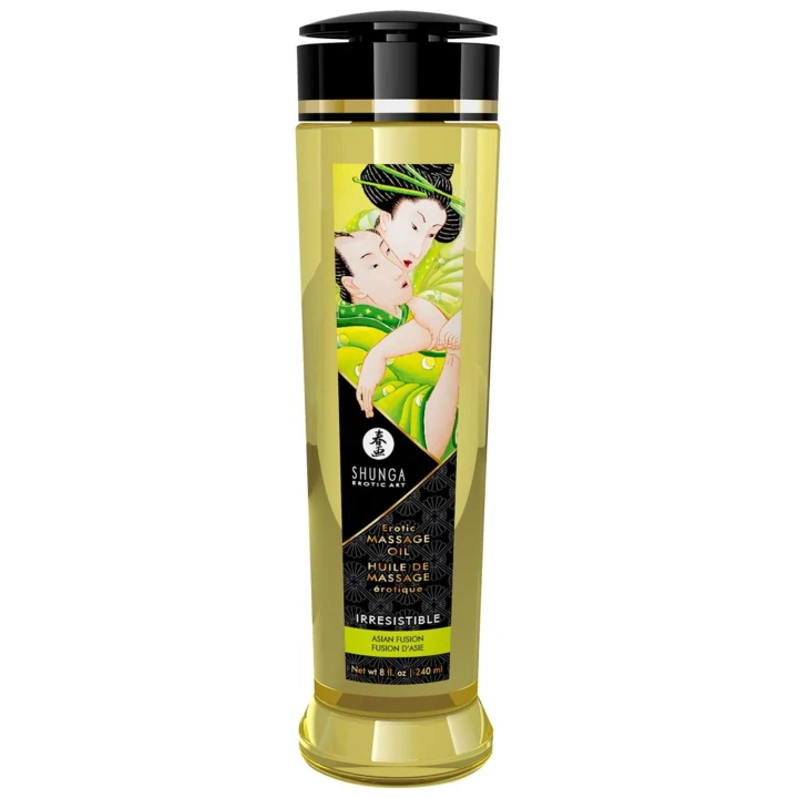 Olejek do Masażu | Shunga Irresistible | Wegański, z Witaminą E, 240 ml